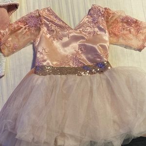 Sparkly small pink dress